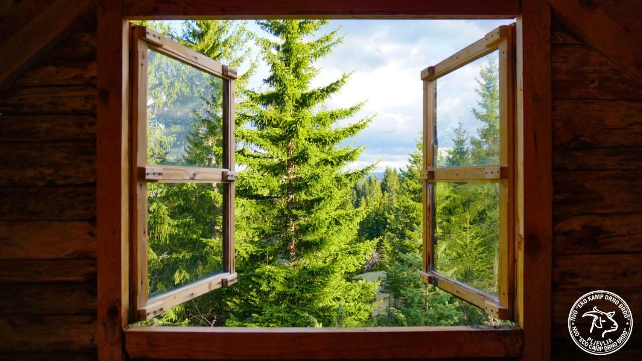 Eco Camp Drno Brdo Villa Kosanica ภายนอก รูปภาพ