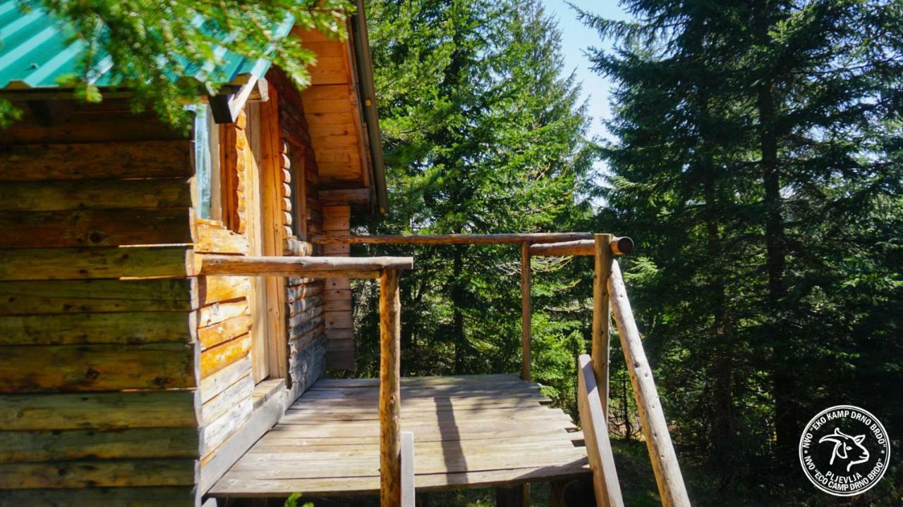 Eco Camp Drno Brdo Villa Kosanica ภายนอก รูปภาพ