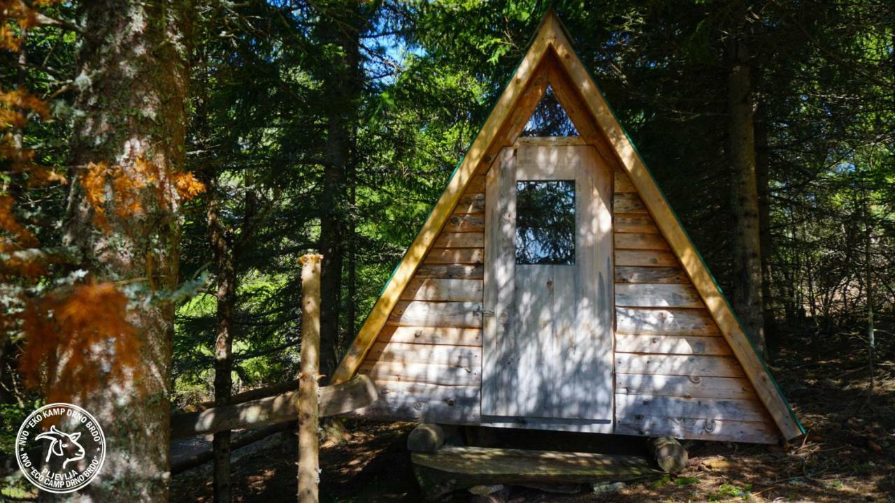 Eco Camp Drno Brdo Villa Kosanica ภายนอก รูปภาพ