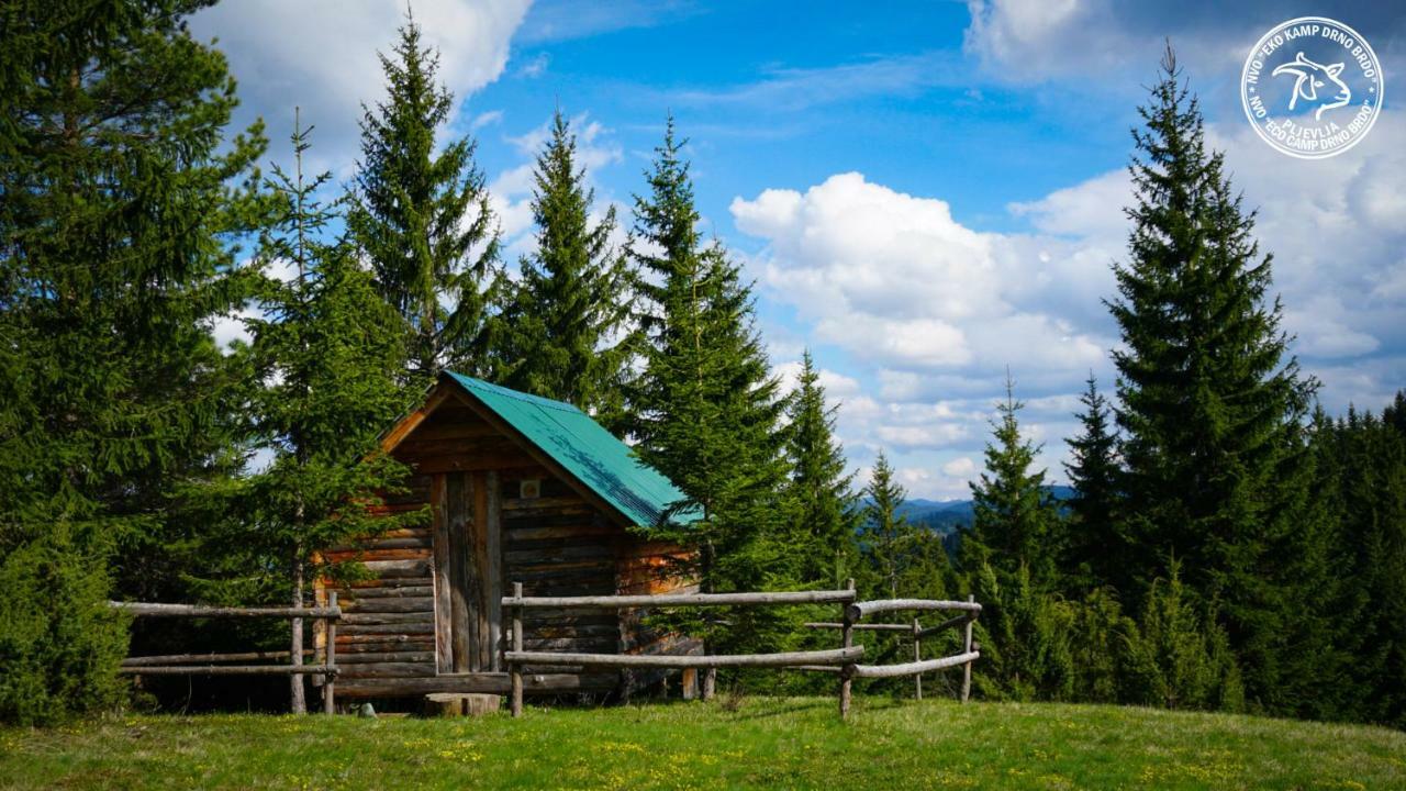 Eco Camp Drno Brdo Villa Kosanica ภายนอก รูปภาพ